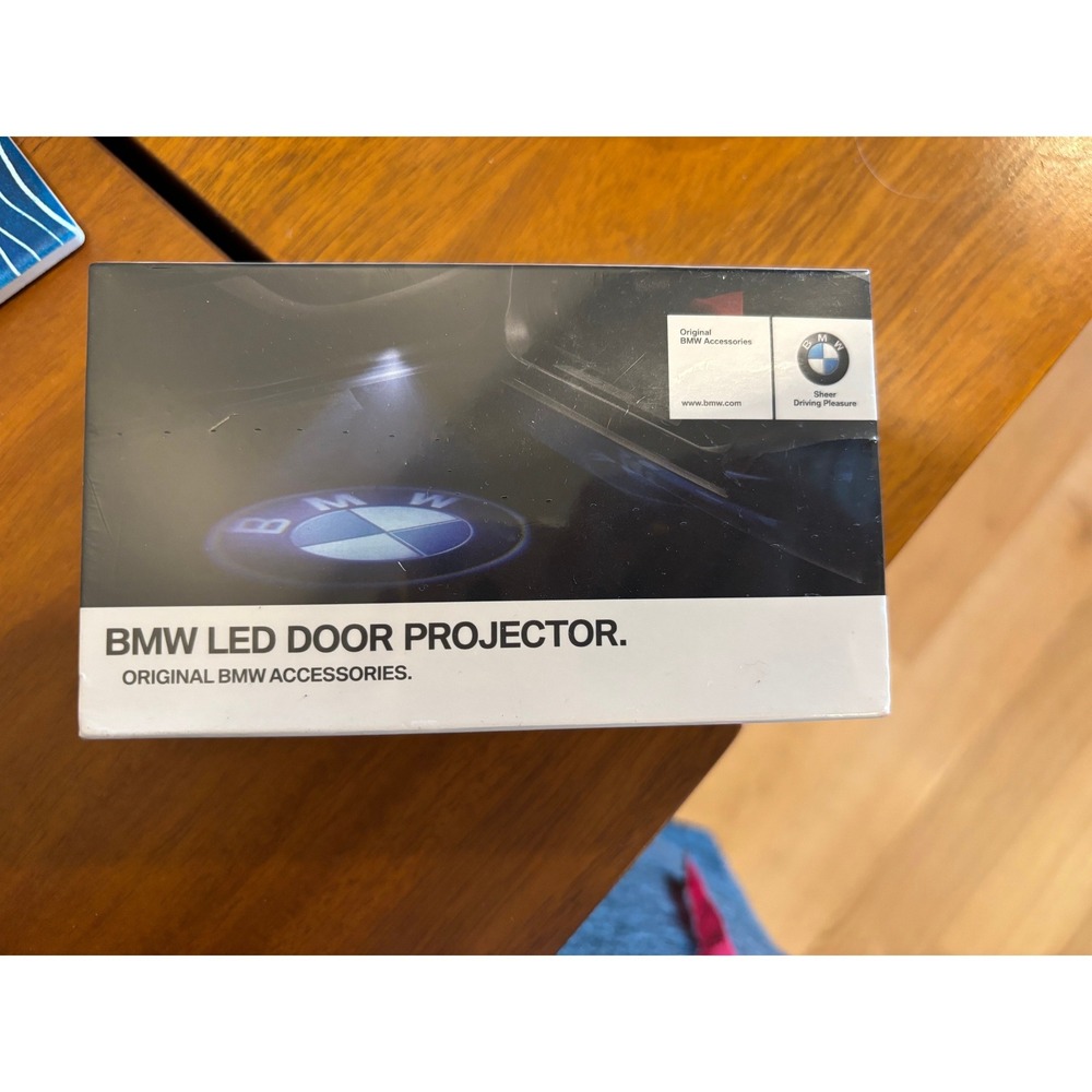 BMW LED Door Projector Set Original Accessories 63 31 2 414 105 New Sealed
